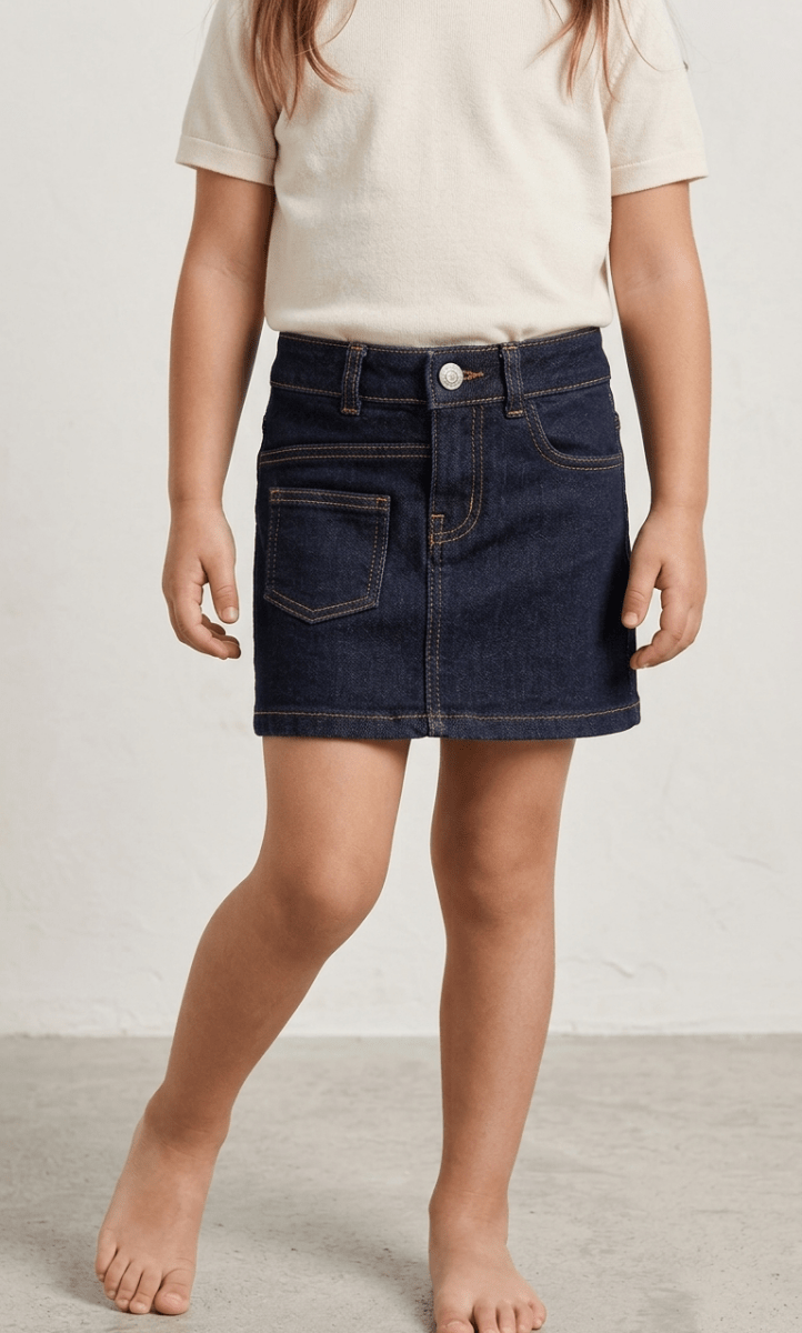 NAME IT JEANS SKIRT DARK BLUE (BG-000741) - Skirt