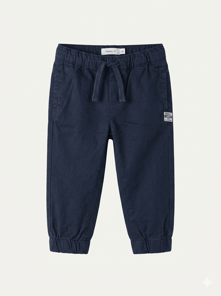 Navy Blue Boys Joggers Style Pant (BG-000363)