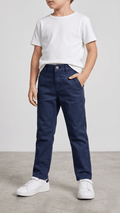 Navy Blue Chino Pants (BG-000361) - boys pants