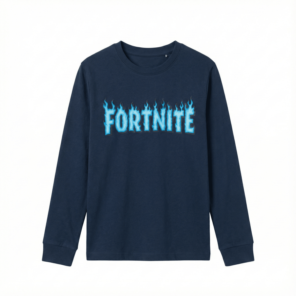 Navy blue fortnite long sleeved t-shirt (BG-000109)