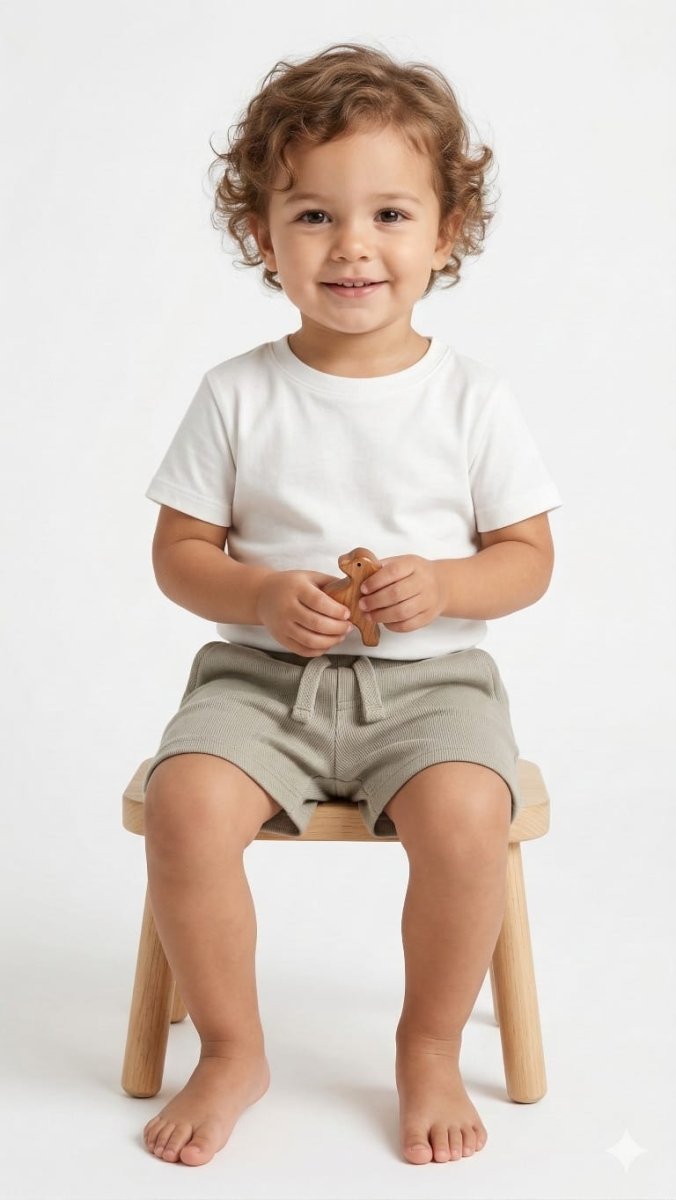 Nori Waffle Childern Shorts (BG-000421)