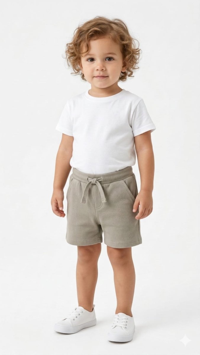 Nori Waffle Childern Shorts (BG-000421)