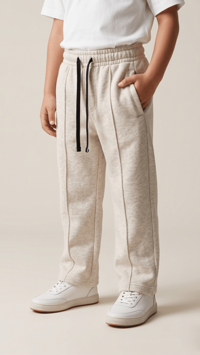 Oatmeal Heather Premium Trouser (BG-000566)