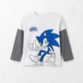 Ovs kids long sleeved t-shirt with sonic the hedgehog print (BG-000107)