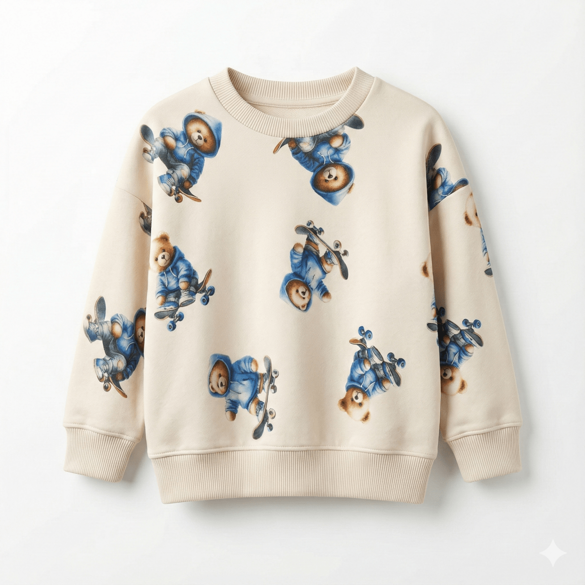 Paddington bear pattern printed sweatshirt (BG-000056)