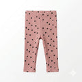 Pink Legging with Dusty Rose & Ribbed Texture (BG-000204)