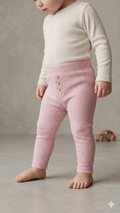 Pink  Legging with Pink Dots (BG-000532)