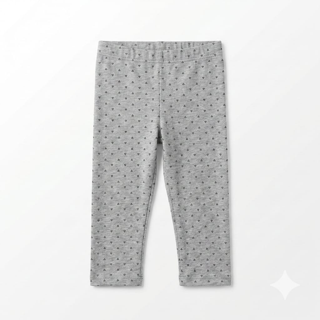Polka Dot Print Organic cotton legging (BG-000239)