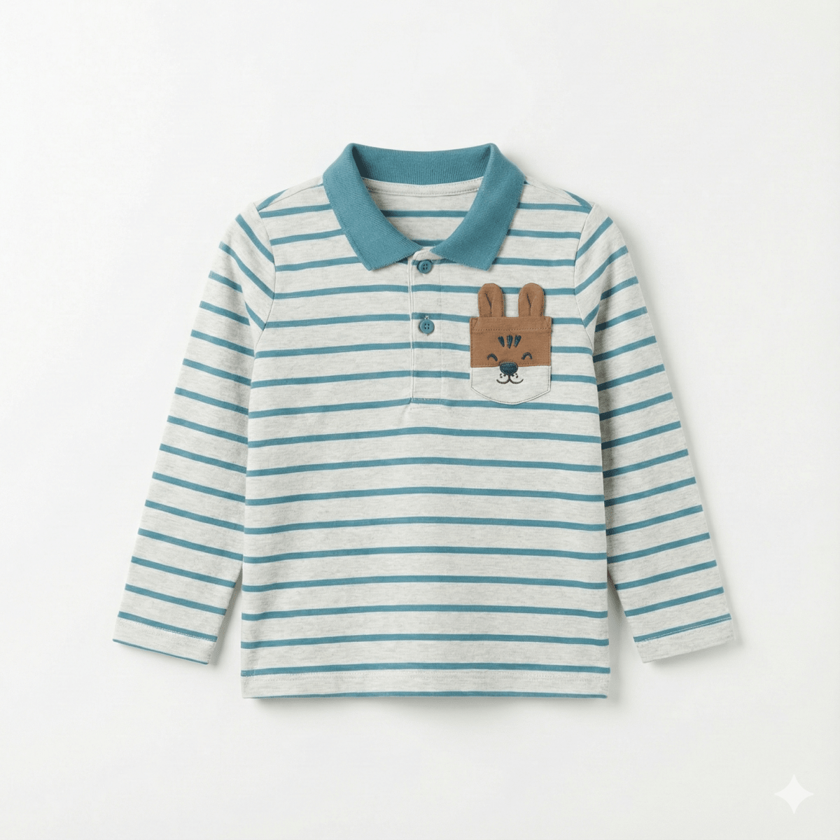 Polo Shirt with Maple Colored Collar & Placket (BG-000140)