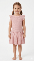 Primark Girls dalmatian dots Tunic Dress (BG-000389) - blouse