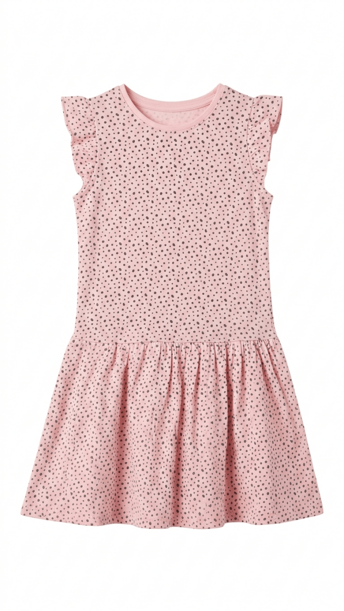 Primark Girls dalmatian dots Tunic Dress (BG-000389) - blouse