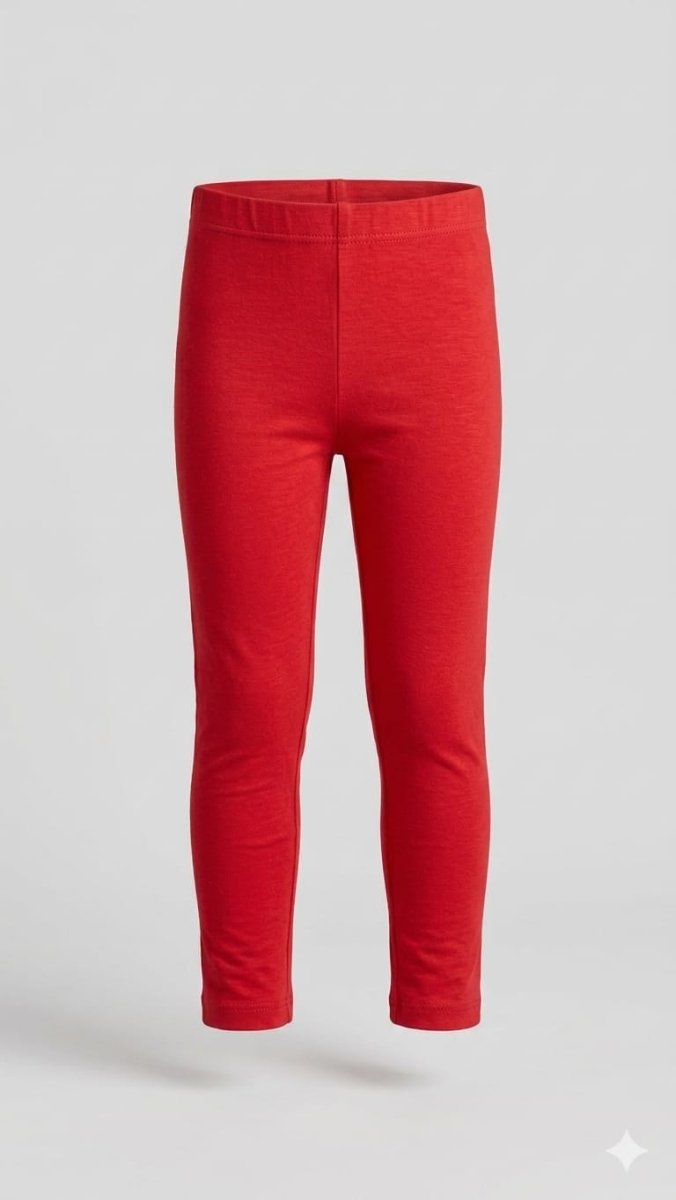 Red Leggings (BG-000604) - girl tights