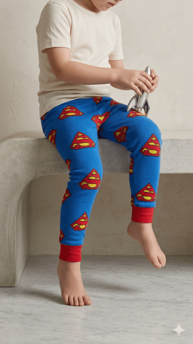 Superman Hero Joggers (BG-000510) - boy trouser