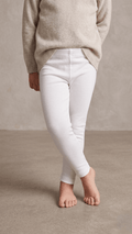 White Leggings-Summer (BG-000610) - girl tights