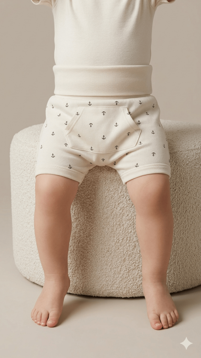 White Nikker with Hook Print (BG-000500)