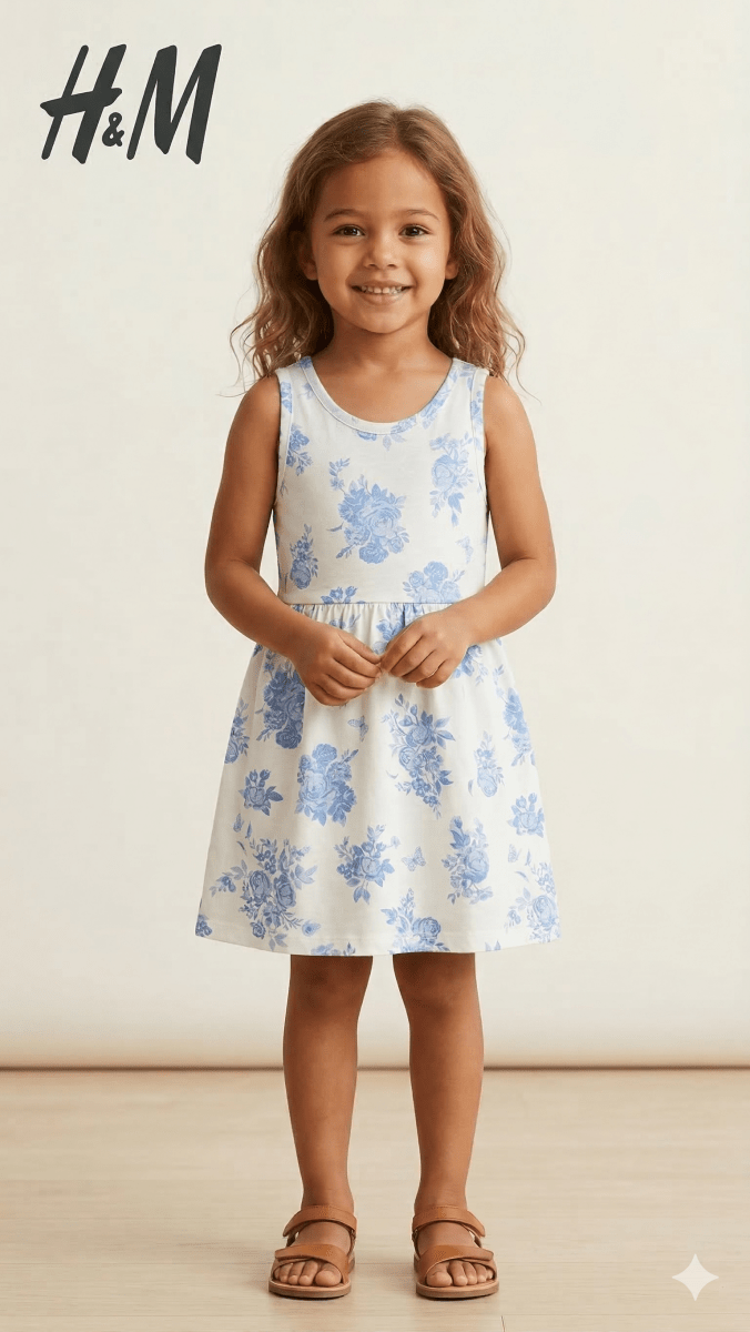 white with blue flowers BG-000487 - blouse