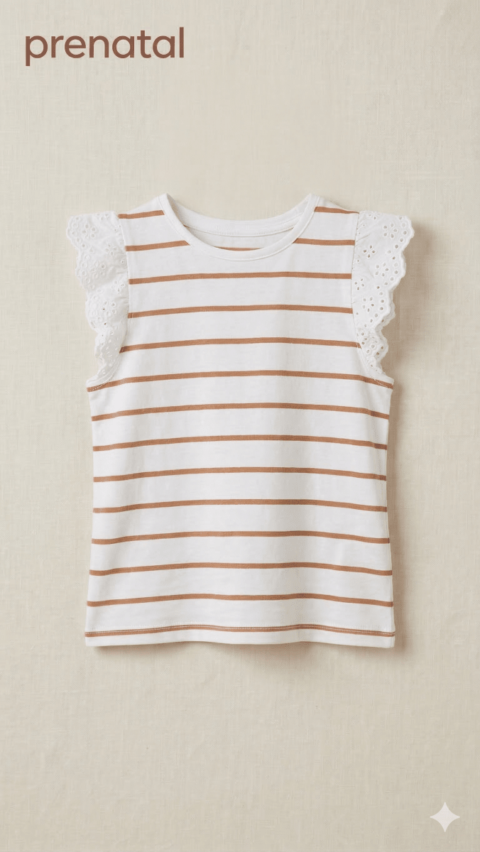 white with brown lines     BG-000444