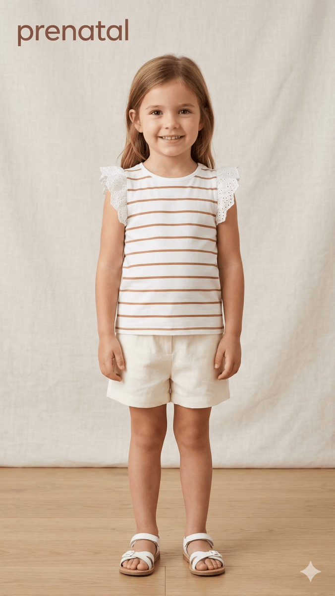 white with brown lines     BG-000444