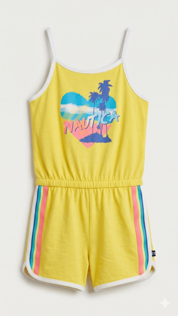 yellow frock with nautica BG-000466 - blouse
